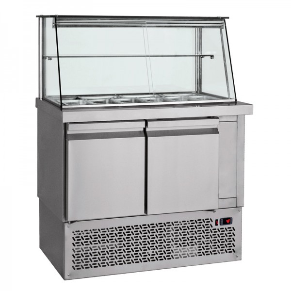 Ψυγείο Σαλατών με Βιτρίνα SM-110